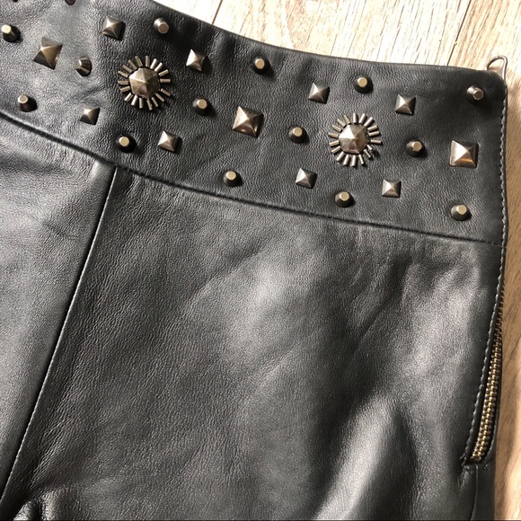 Nasty Gal Decor Matter Vegan Leather Shorts - Picture 6 of 8